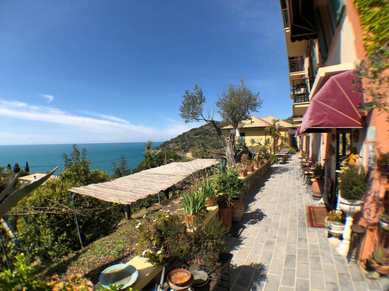 Hotel Villa Belvedere Bonassola Exterior foto